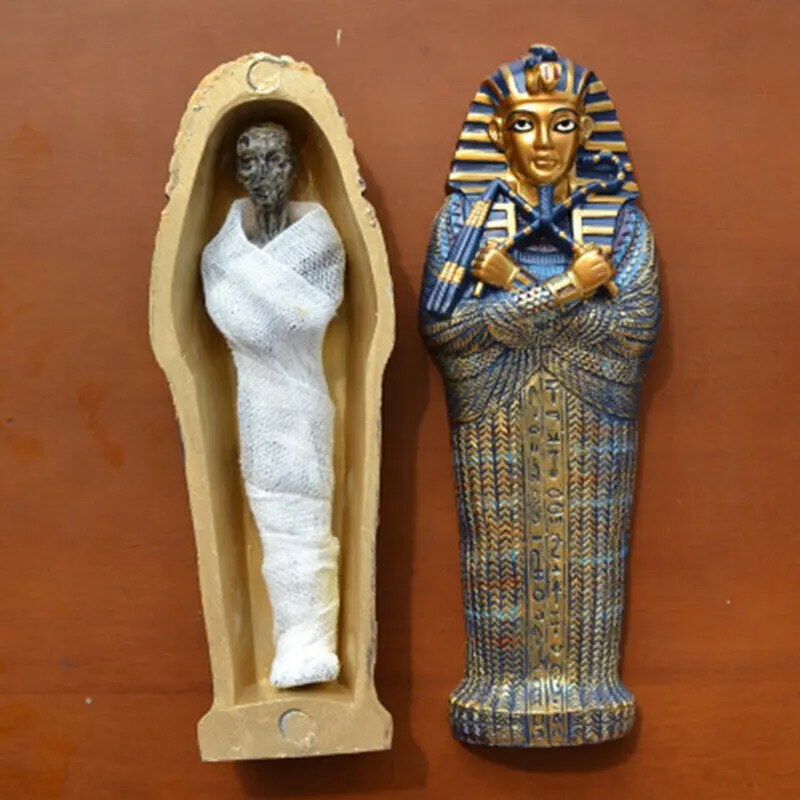 egyptian mummy wrapped in asbestos shroud
