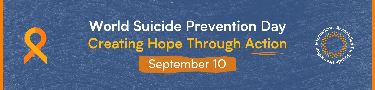 world suicide prevention day banner